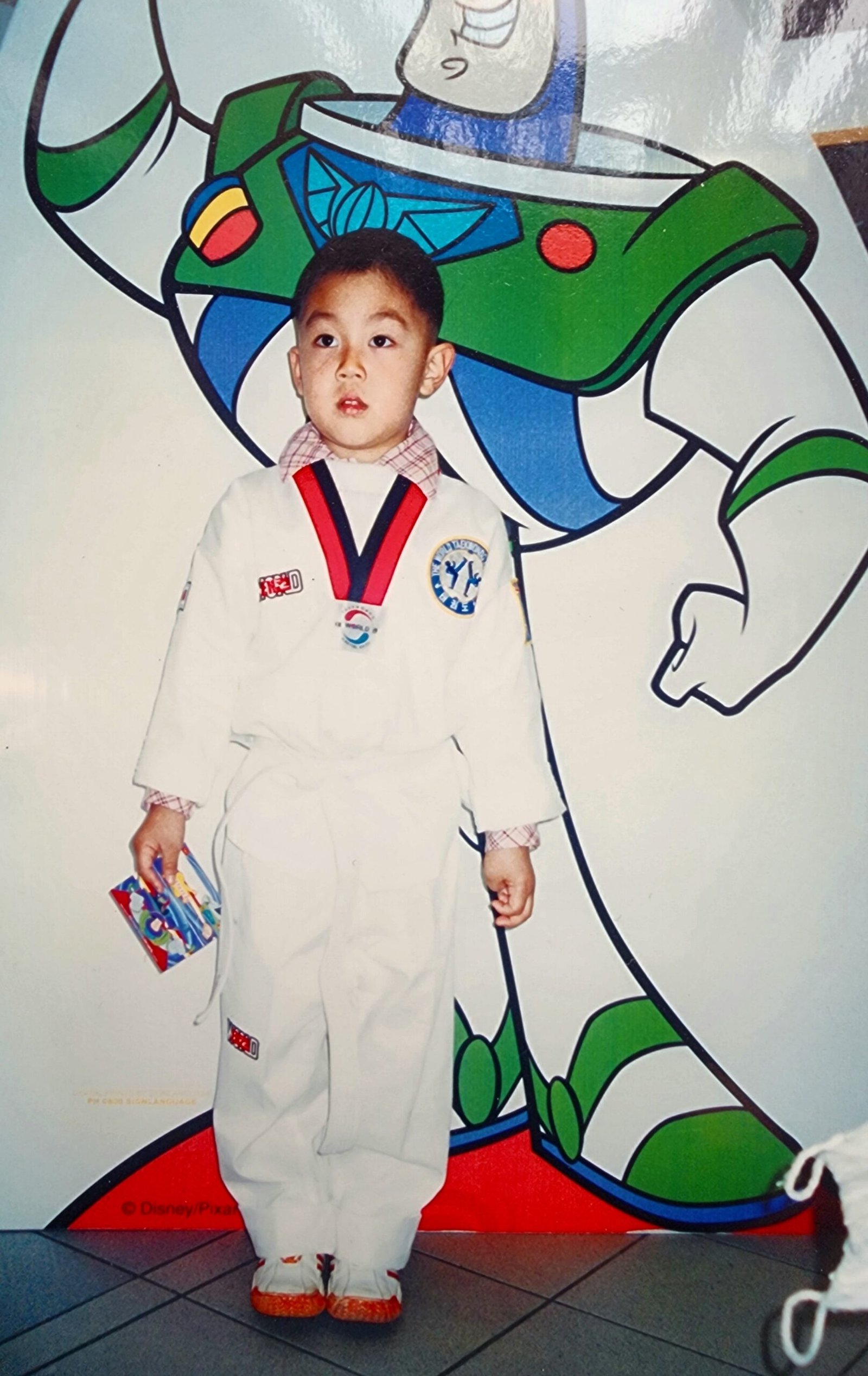 Josh starting Taekwondo at age 5